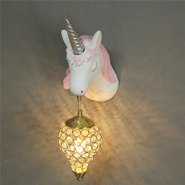 Applique murale licorne Eysa