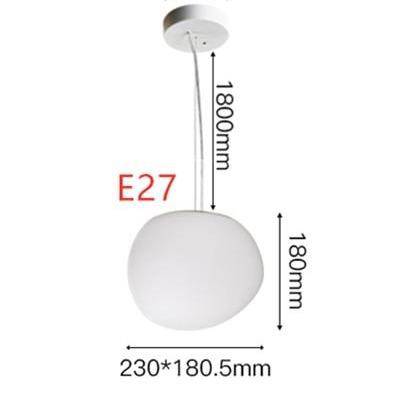 Suspension LED Bulle Blanche - Design Italien