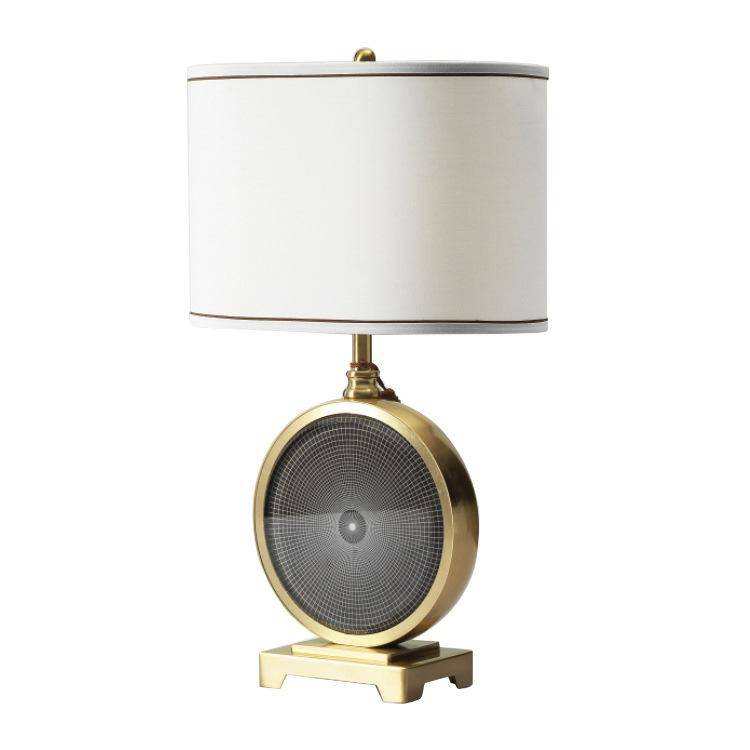 Lampe à poser LED dorée Monma