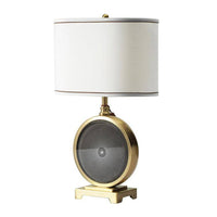 Lampe à poser LED dorée Monma