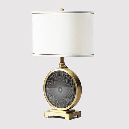 Lampe à poser LED dorée Monma