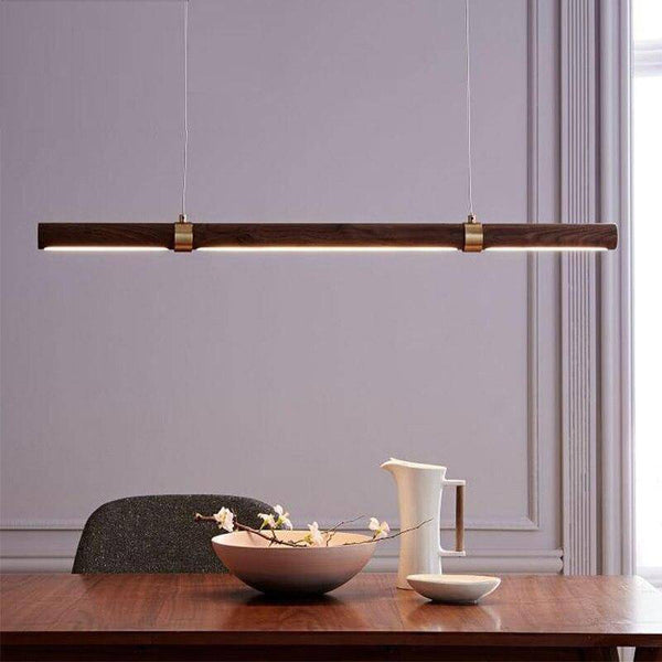 Suspension LED en bois : Style Creatif