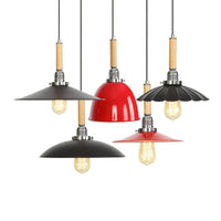 Suspension LED rétro en métal