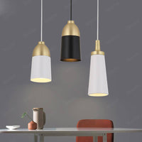 Suspension LED Loft en métal doré