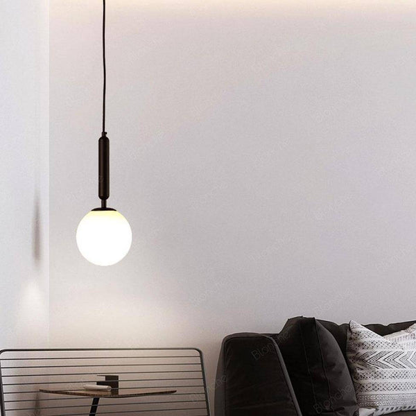 Suspension LED Luxe en Acier et Verre