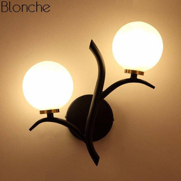 Applique murale LED dorée Luxury