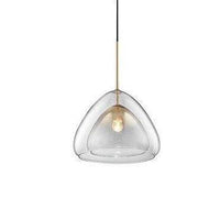 Suspension design à LED en verre double épaisseur Art-Light