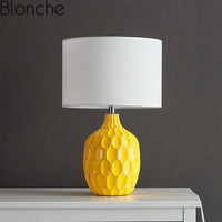 Lampe à poser moderne LED Ananas - Blanc