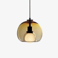 Suspension LED Smoke Glass Lights