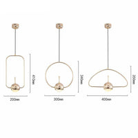 Suspension LED Design Loft en métal