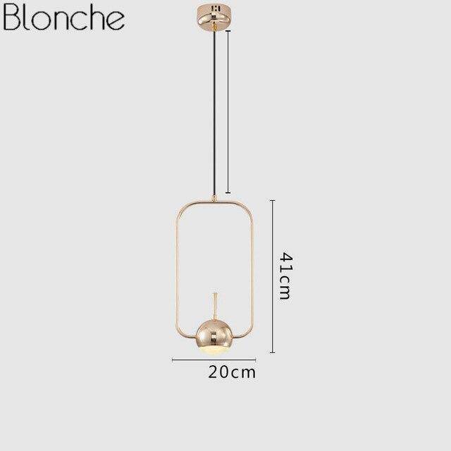Suspension LED Design Loft en métal