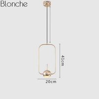 Suspension LED Design Loft en métal