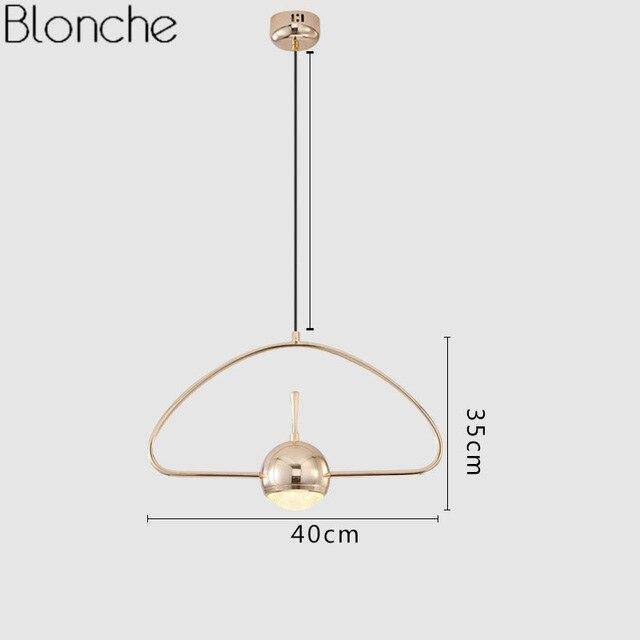 Suspension LED Design Loft en métal