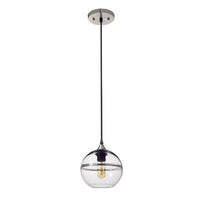 Suspension LED en boule de verre Hanglixir