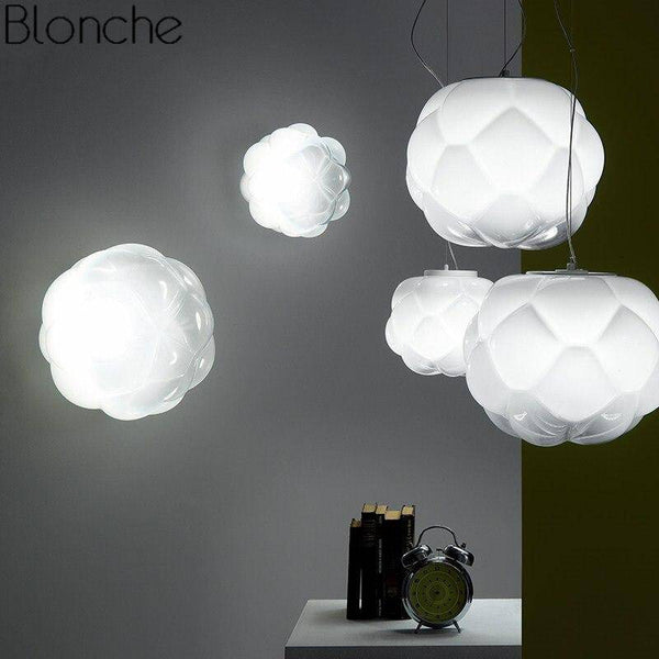 Suspension LED en verre Cloud Light