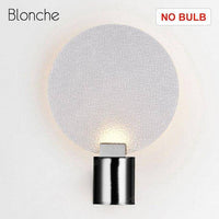 Applique murale LED design métal & verre