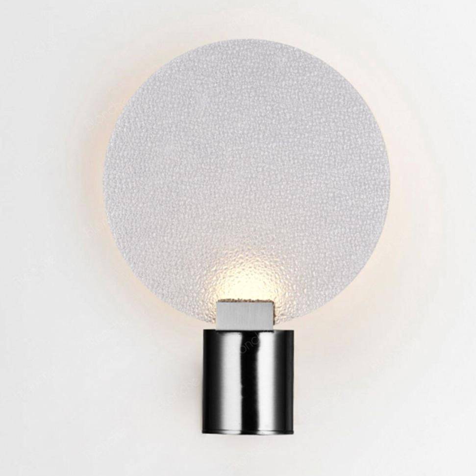 Applique murale LED design métal & verre