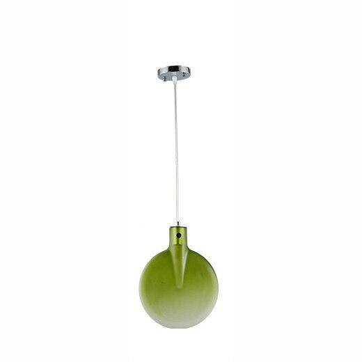 Suspension LED Paddle en verre coloré