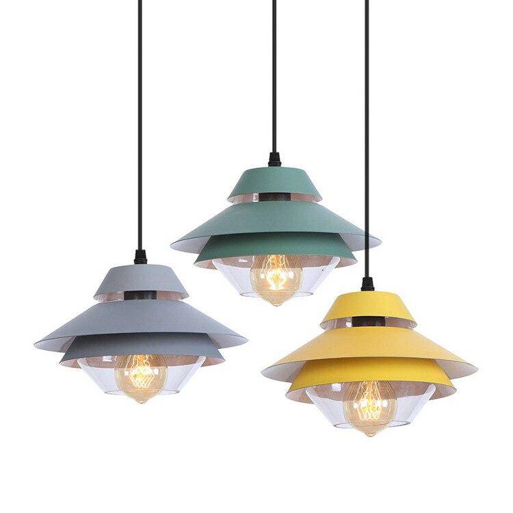 Creative Ball - Suspension LED en métal coloré