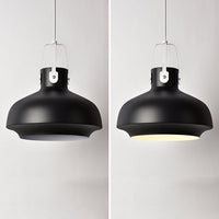 Suspension Aliza : Design Industriel avec Abat-jour Coloré