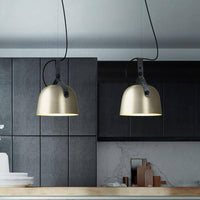 Suspension LED Loft en métal arrondi