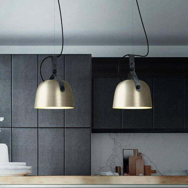 Suspension LED Loft en métal arrondi