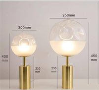 Lampe à poser LED design "Rui Gold"