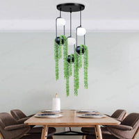 Suspension design LED "Fleur de Verre"