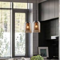 Suspension TwinSmoked Glass