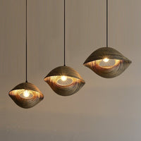 Suspension coquillage bambou chic