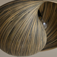 Suspension coquillage bambou chic