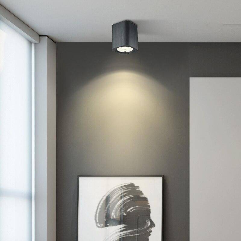 Spot Cubique Métal Coloré Light Hall LED