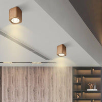 Spot Cubique Métal Coloré Light Hall LED