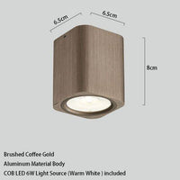 Spot Cubique Métal Coloré Light Hall LED