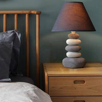 Lampe à poser design LED en galets Nordic