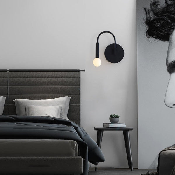 Applique murale LED design en forme d'arc - Iraide.