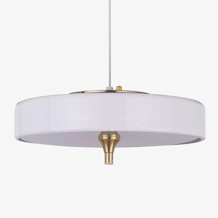 Suspension LED Juna en métal circulaire
