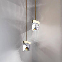 Suspension LED en verre cristal Full Luxe