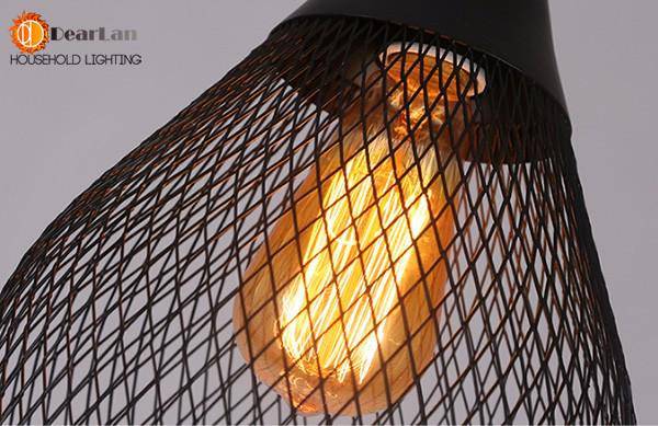 Suspension bouteille en cage Hall.