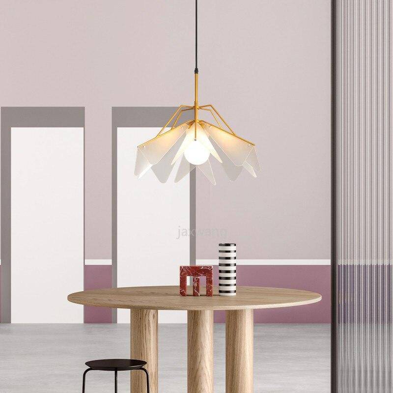 Suspension LED Branche Métallique