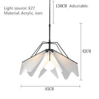 Suspension LED Branche Métallique