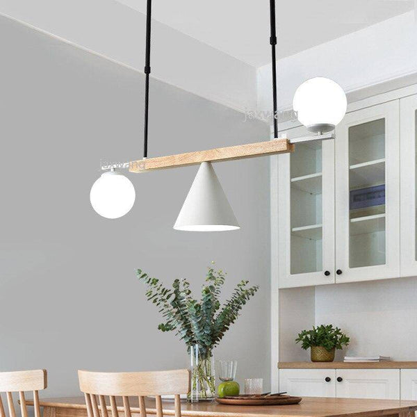 Suspension LED Loft Glass & Triangle