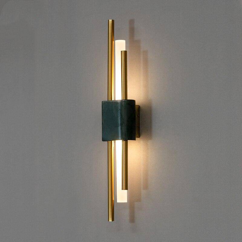 Applique murale LED en marbre Loft