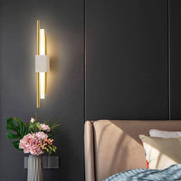 Applique murale LED en marbre Loft