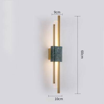 Applique murale LED en marbre Loft