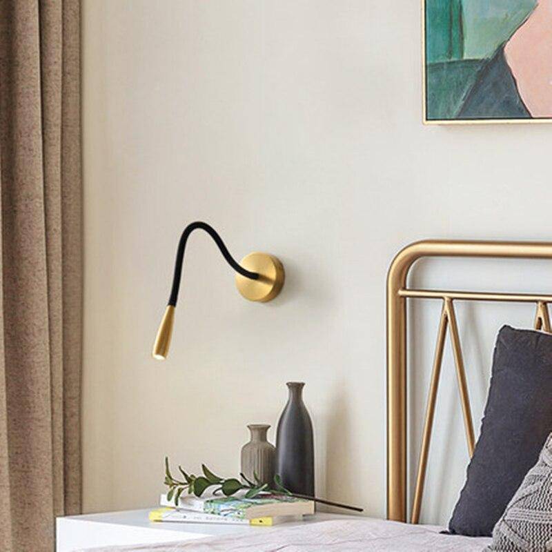 Applique murale LED design ajustable - Noir