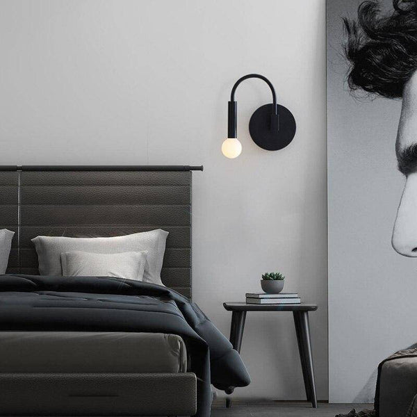 Applique murale LED Design avec ampoule suspendue