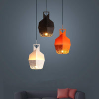 Suspension LED Design Métal Coloré Motifs Hang