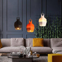 Suspension LED Design Métal Coloré Motifs Hang