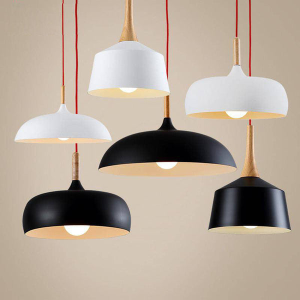 Suspension Café en Bois et Aluminium